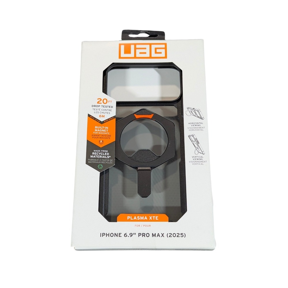 M3-S UAG - Plasma XTE Series Case w Magsafe for Apple iPhone 17 Pro Max Black ⬇️